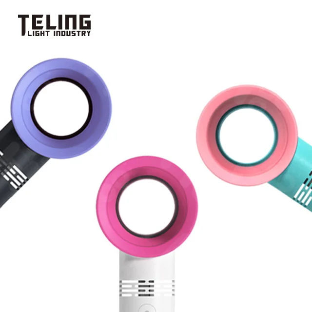 Bladeless Fan,Portable Mini Safety Fan,Plastic Fan