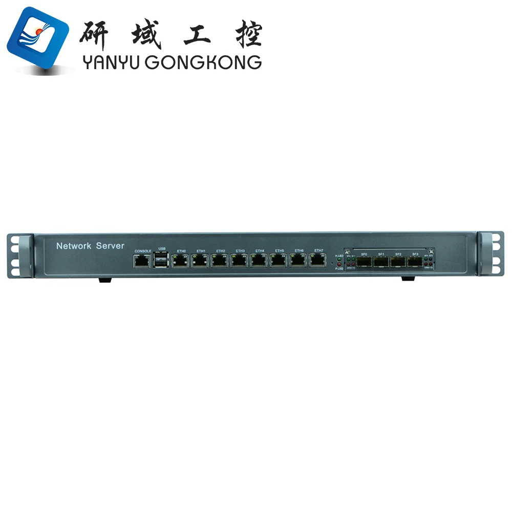 Intel H87 8 LAN 1U Rackmount Linux UTM Firewall Hardware Appliance Network Security Router Appliance