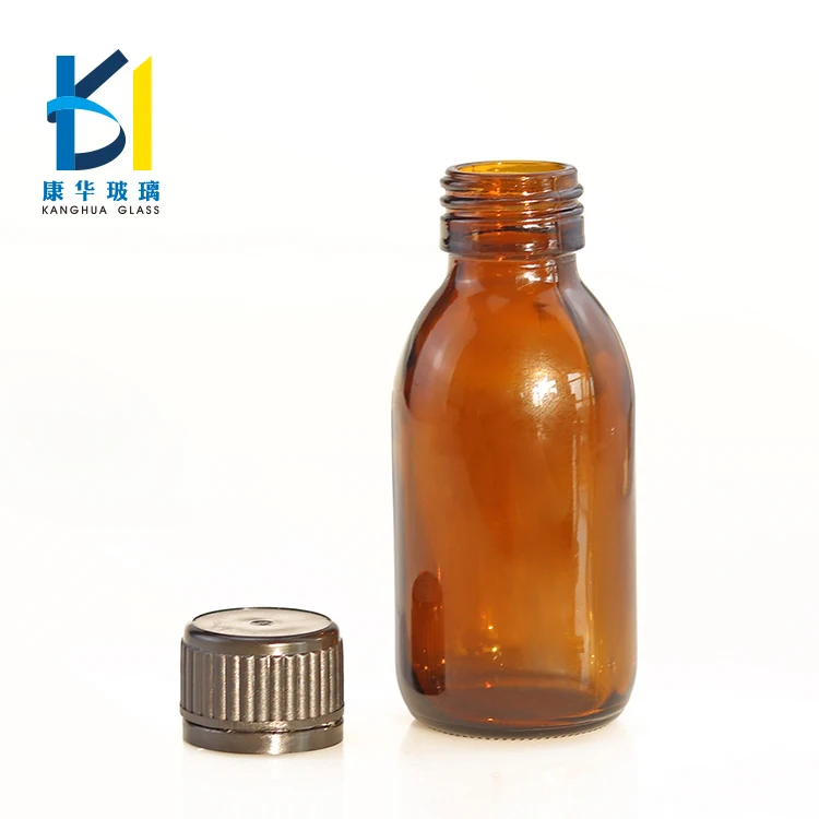 Hot-sale 100ml Prometh Cough Syrup Bottle With Tamper Proof Cap