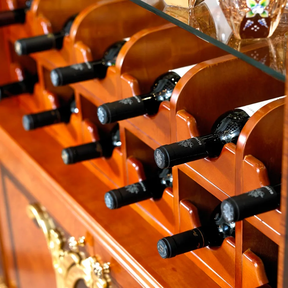 YB38 Manufacturer Supply classic antique Leather solid Wood High leg hand made wood home bar stool chair set