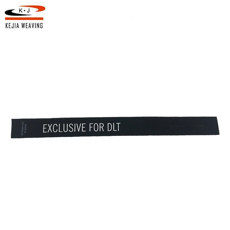 High Criteria Quality Primacy Ultrasonic Cut Satin Cheap Cotton Ribbon Custom Clothing Printed Labels