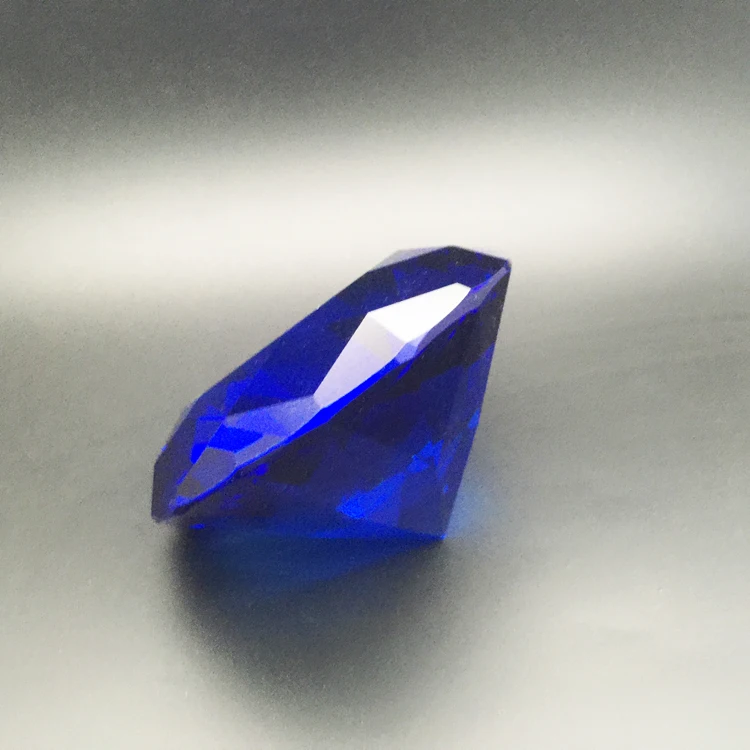 Wholesale Cheap Glass Diamond Paperweight Clear Decorative K9 Crystal Diamonds for Home Decoration