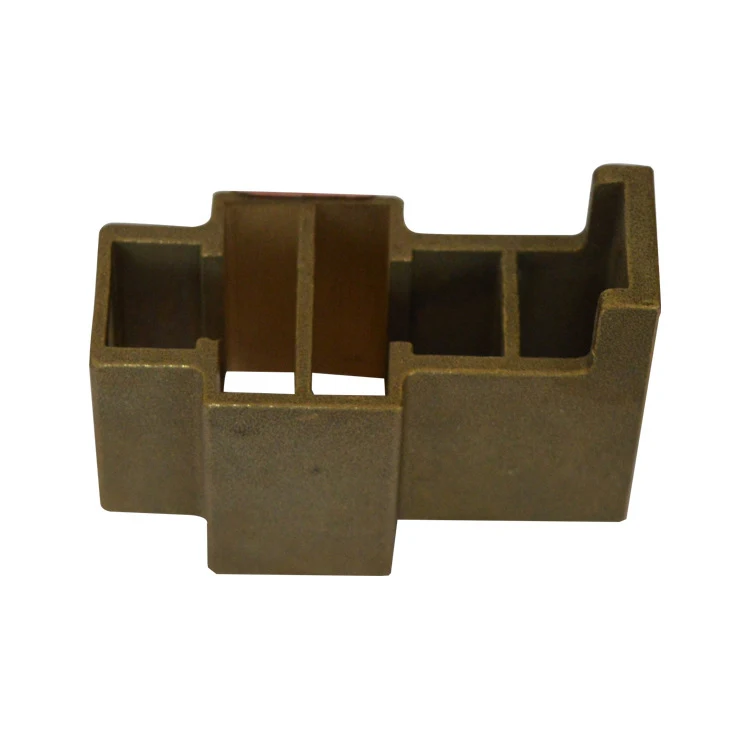 Copper carbon brush holder and carbon brush for cement plant