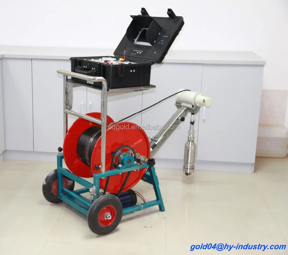 Underground Water Well Inspection Camera With Color Video Borehole Camera