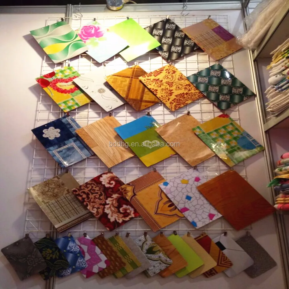 130g glossy surface red felt pvc flooring/plastic carpet/vinly roll flooring