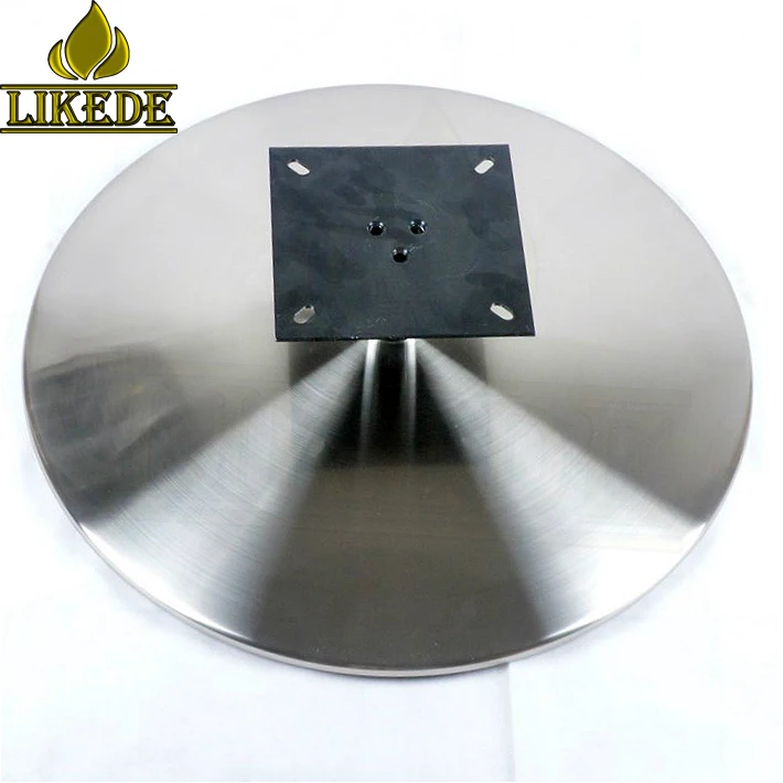 Hot sale metal sofa leg round chair base metal chrome chair base with swivel mechanism