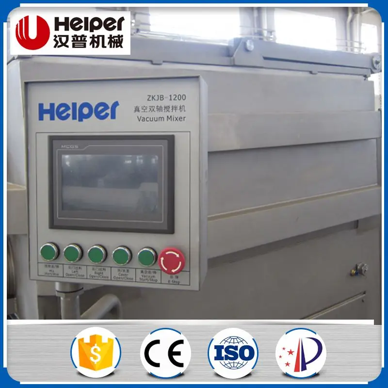 304 из нержавеющей стали вакуумные эмульсию мясо смеситель