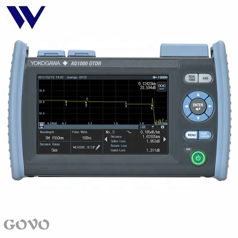 YOKOGAWA OTDR Price SM OTDR Tester AQ1000 OTDR Optical Time Domain Reflectometer 32/30dB