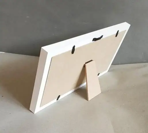 Wholesale hot picture frame baby hand footprint baby hand print solid wood frame