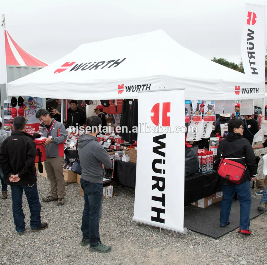 Customized 20ft premium Aluminum folding tent indoor canopy trade show market marquee party gazebo