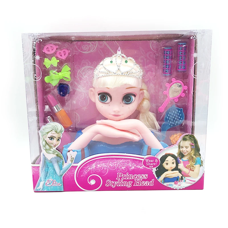 Fashion Dress Up Doll For Girls High Quality Kids Model Doll Toy With Jewelry Play Clothes