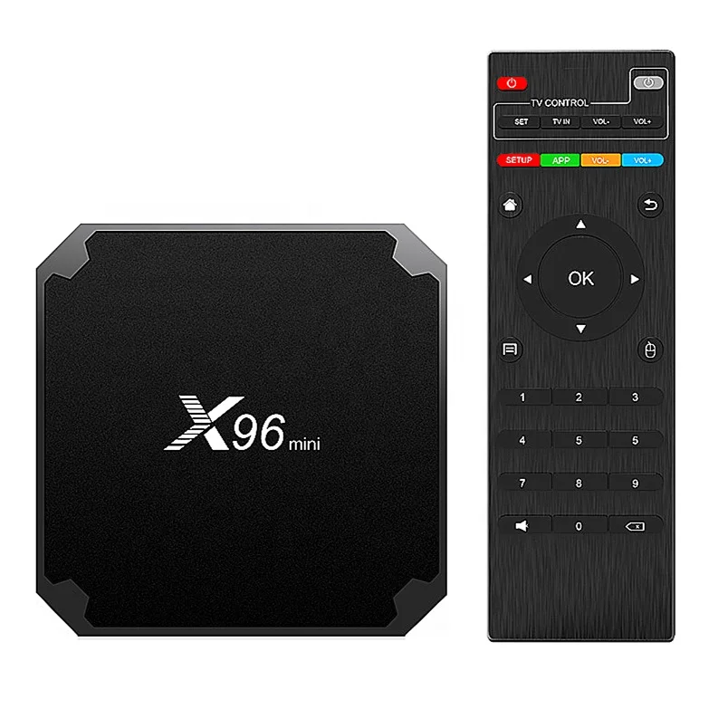 Прямая Заводская поставка TVBOX X96 Mini 2 Гб ОЗУ 16 Гб ПЗУ четырехъядерный Amlogic S905W Android 7.1.2 CODI Android TVBOX