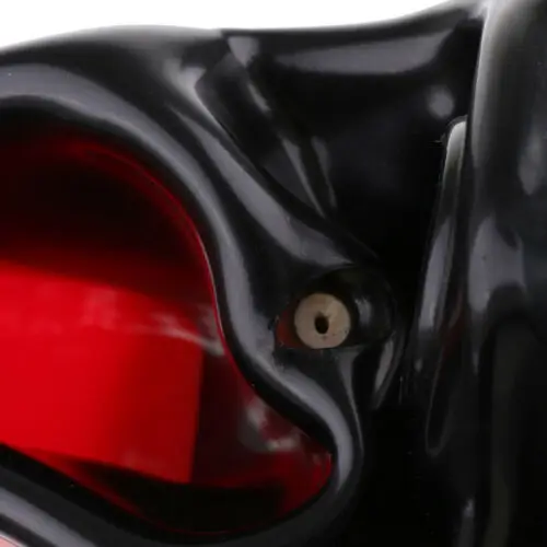 
marine black and red color 9.8*12.2 inch hdpe floating marker buoy 
