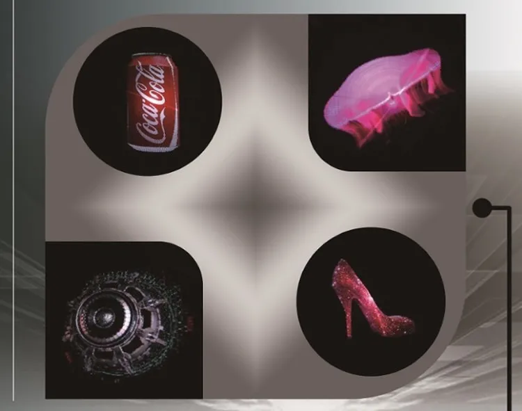 Presale naked eye 3d holographic advertising machine 3 d holographic projection imaging rotating air suspension stereo imaging