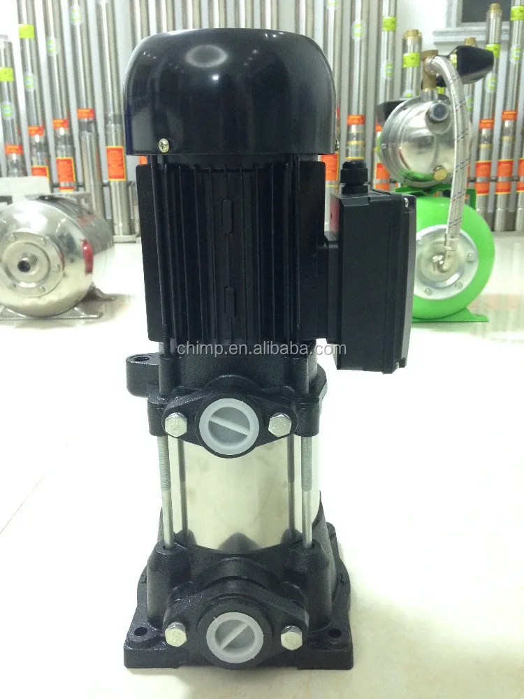 CHIMP Small Volume High Head VM2-9X3(T) Vertical Multistage Stainless Steel Centrifugal Pump