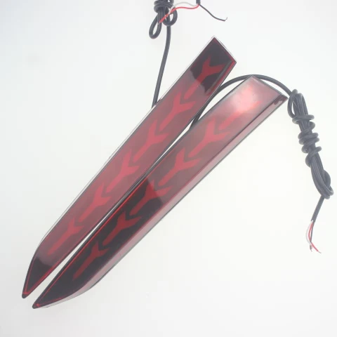 LED Rear Fog Lamp Tail Braking Light For Hyundai ACCENT SOLARIS VERNA 2017 2018 Accessories