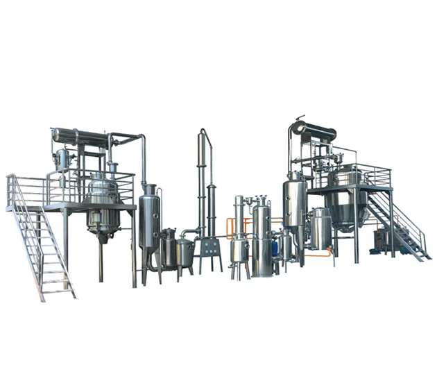 perfume oil extraction and concentrating machine