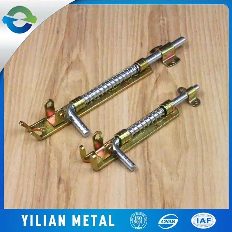 Supply door furniture fittings 150~600mm safety spring door latch tower bolts