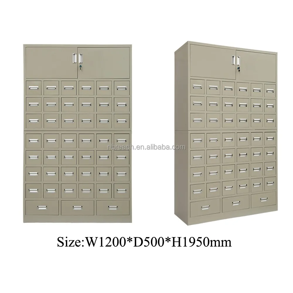45 drawers apothecary cabinet steel lockers with multi drawers