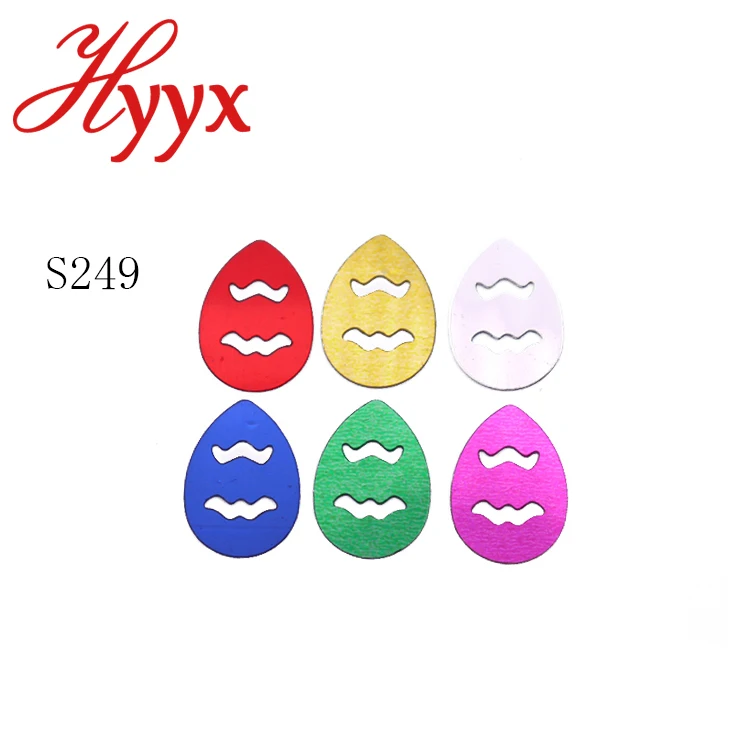 HYYX Сделано в Китае производителей Крытый различные формы пайетки/Круглый блеск блестки