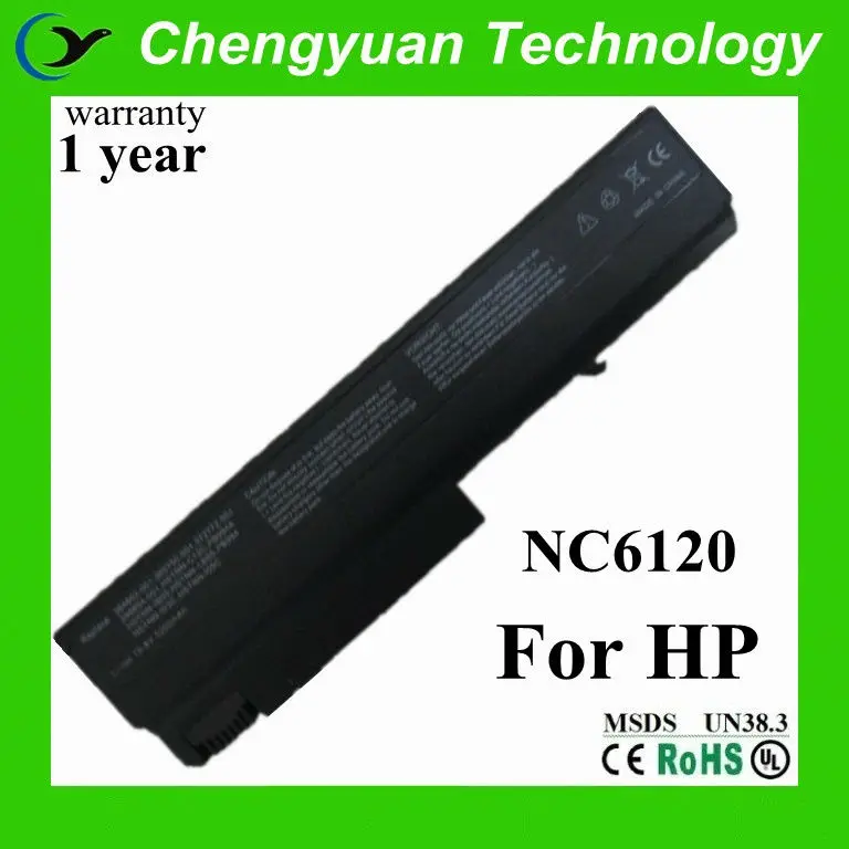 аккумуляторы для ноутбуков hp для бизнес-ноутбука nc6120 акку 10.8v 5200 мач черный