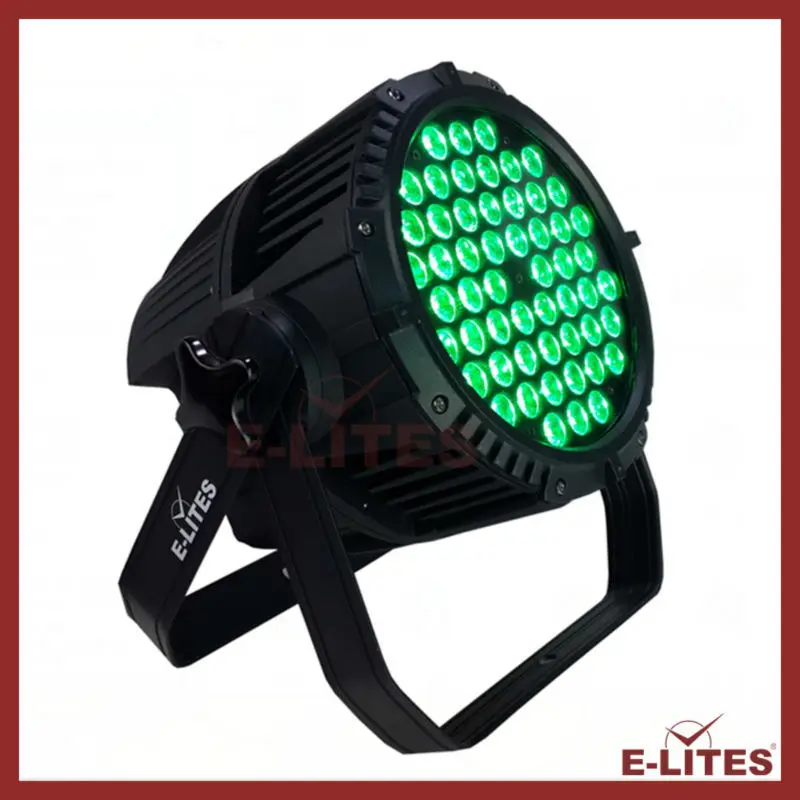 54pcs Par Light / Led Par 54x3w Led Par/ Outdoor Dmx Parled 54x3w Led Par Rgbw Waterproof Projection Lights