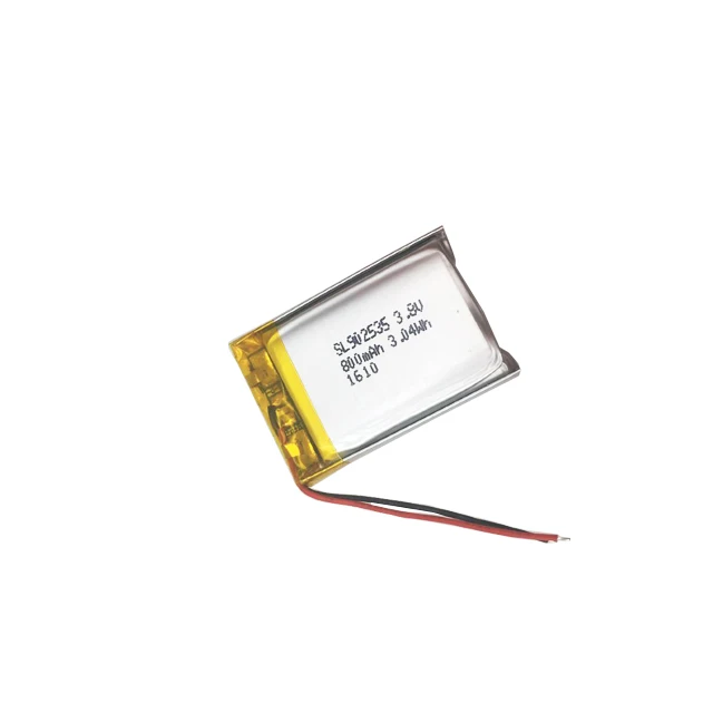 Перезаряжаемый литий-полимерный аккумулятор 3,7 в 800 мАч 902535