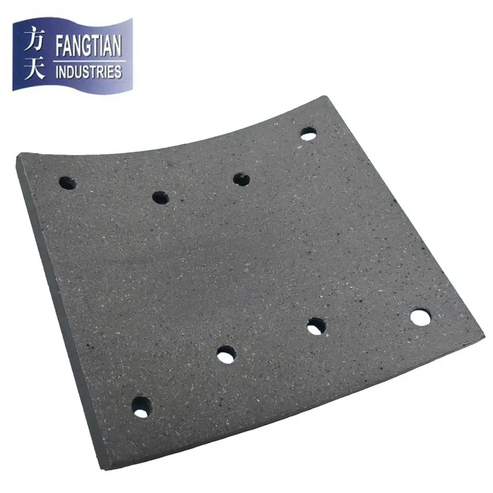 Wear-resisting Asbest0s Brake Lining 19486 For Benz Trucks