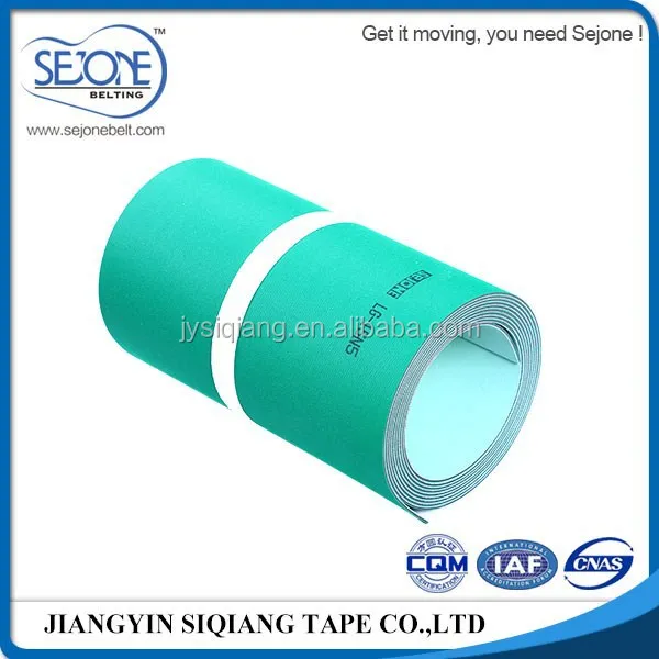 High speed rubber power transmission belt for double twisters