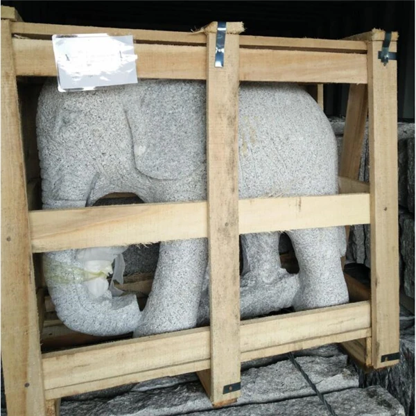 
Garden large stone elephant statues 