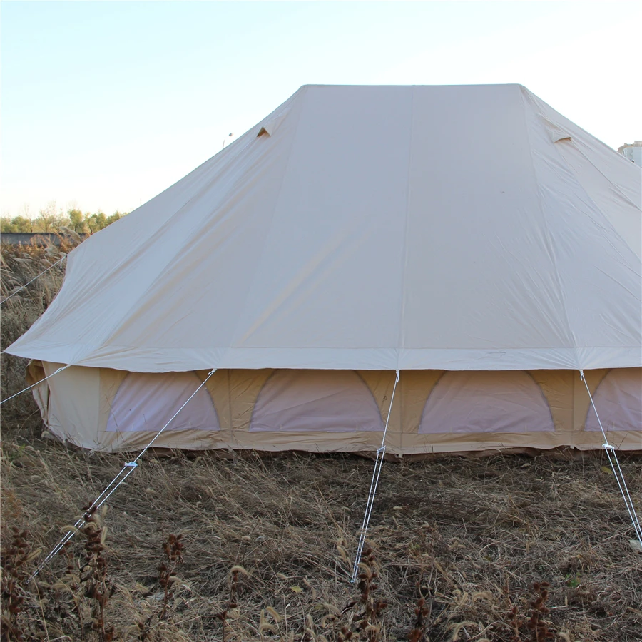6x4 м Открытый Кемпинга Холст император колокол палатка для продажи