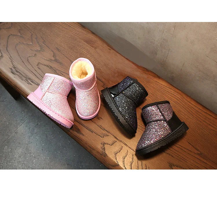 
Wholesale Fasion Children Boot Lovely Warm Kids Snow Boots 