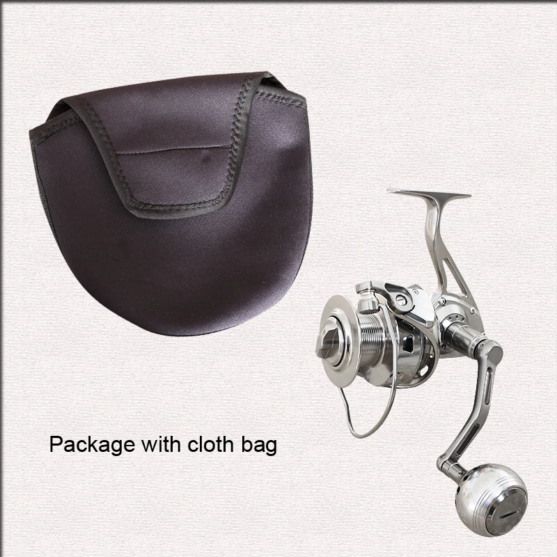 High gear ratio metal sea fishing spinning reel