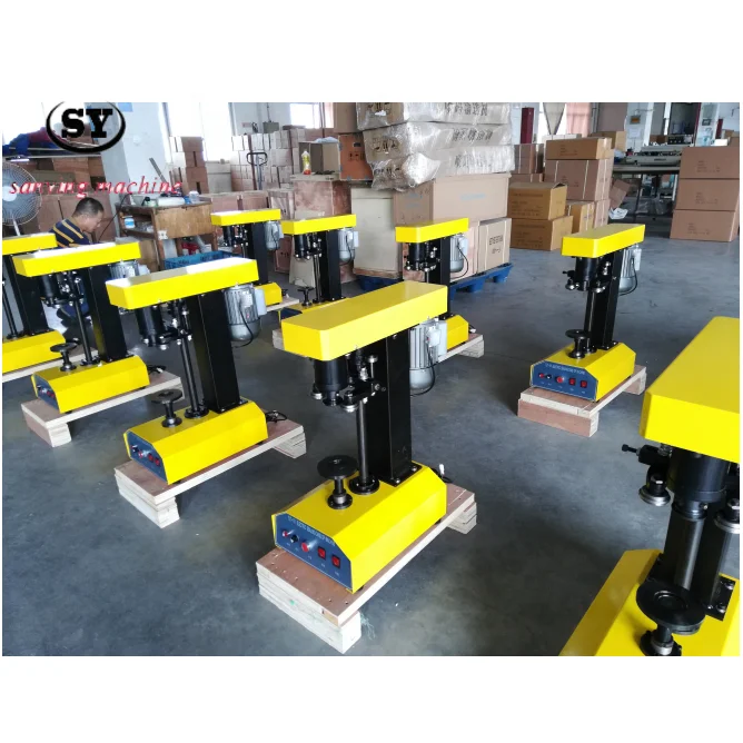 TDFJ-160 semi automatic bottle/cans/beers capping/seaming machine factory price