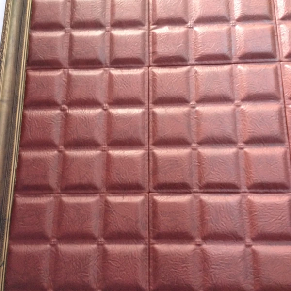 Панель leatehr 400*400 мм легкая установка на стену