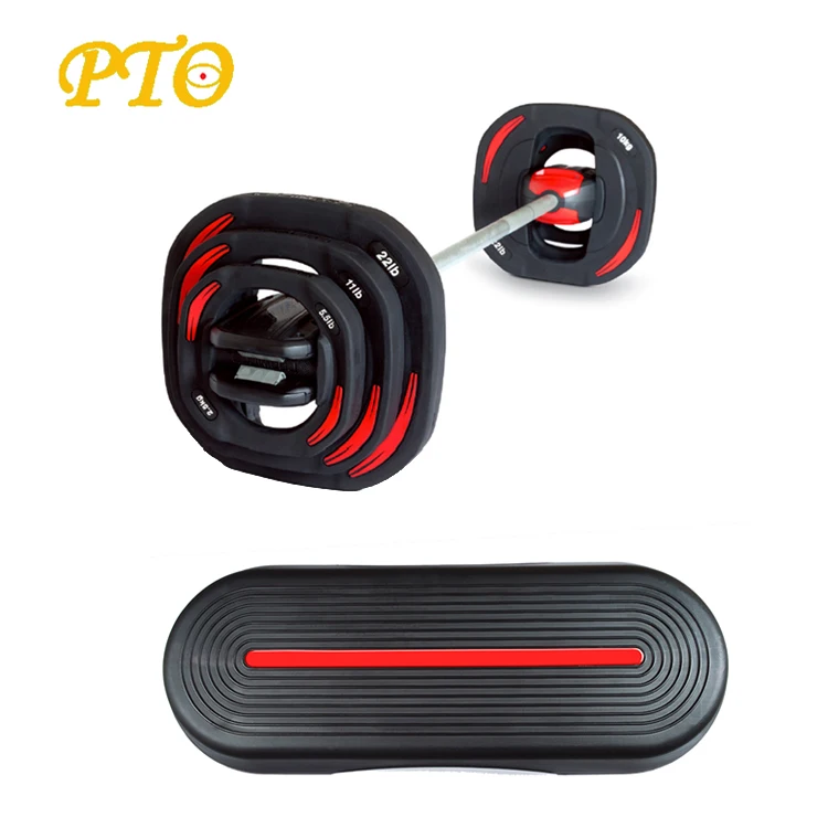 
Wholesale powerlifting gym barbell weight and aerobic step 