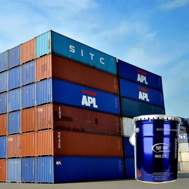 Industrial Anticorrosive Fluorocarbon Coating for Boat, Metal Structure, Pipeline Anti Rust Paint PTFE Resin Based Mixture 24 30