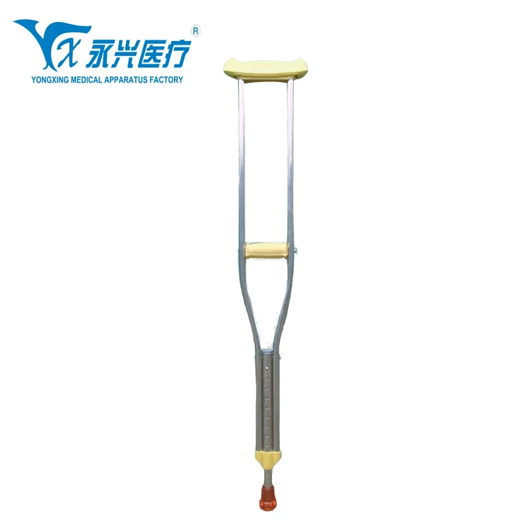 
E22 Yongxing Stainless Steel Medical Device Damping Disabled Crutches 