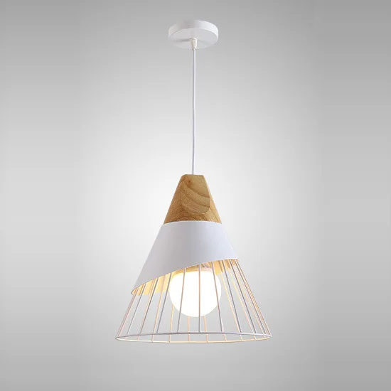 Simple Nordic Style Metal Material Hanging Pendant Lamp