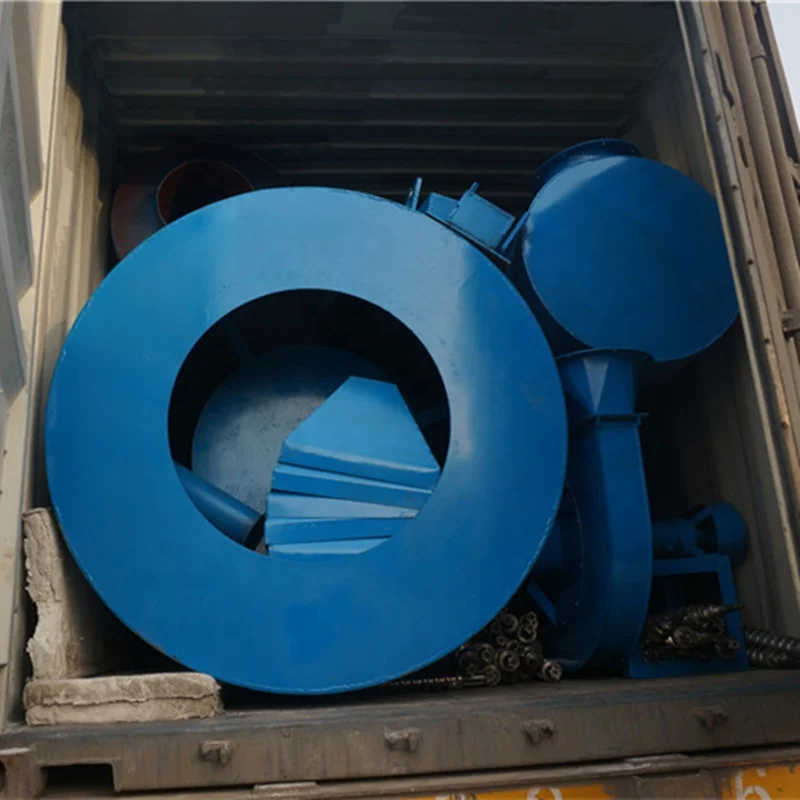 Moisture 8-14% outlet wood chips drying machinery