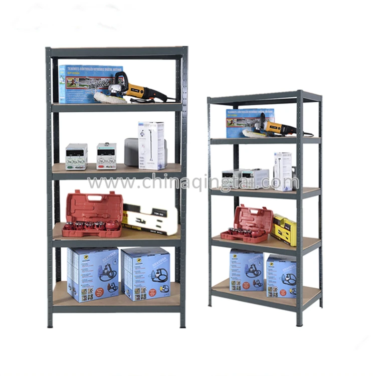 Стеллаж с деревянной проволочной полкой