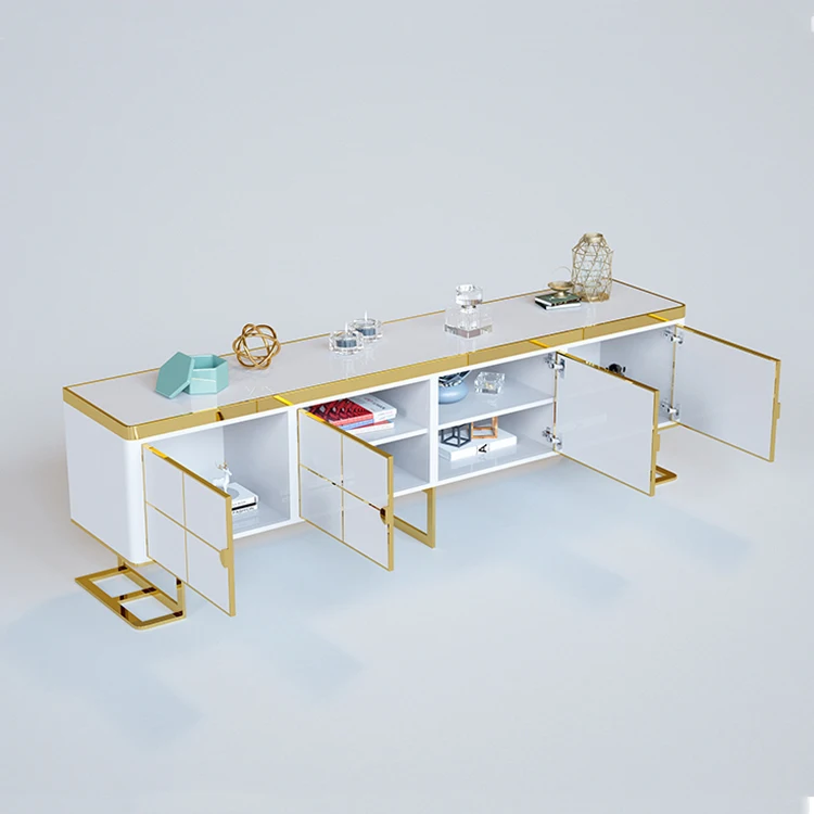 
Modern Luxury Design Villa Living Room TV Cabinet 