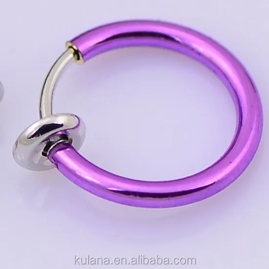 10 mm Wide Wholesale Surgical Steel Circulars Horseshoe Septum Nose Rings Ear Cartilage Jewelry