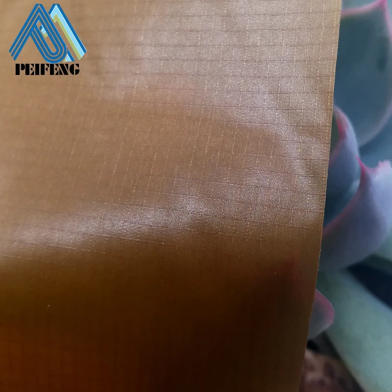 NBHY1400 400T 0.15 ripstop silnylon tarp fabrics