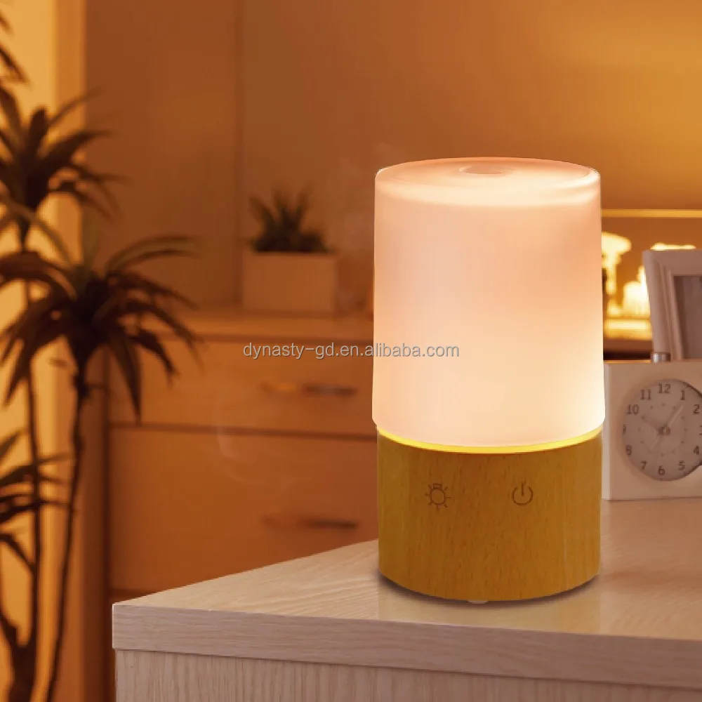 Room diffuser  with night light ultrasonic aroma diffuser