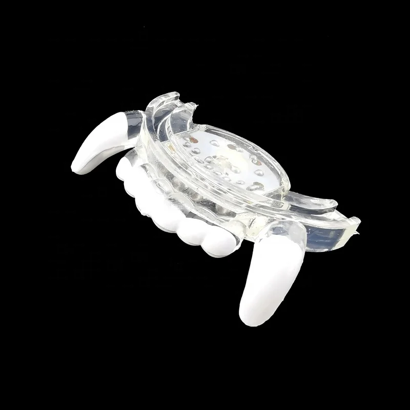 LED flashing teeth light mouth guard for halloween party