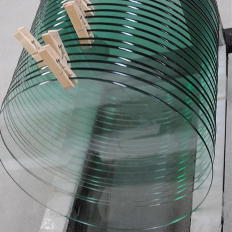 China factory Water jet cutting clear tempered glass price