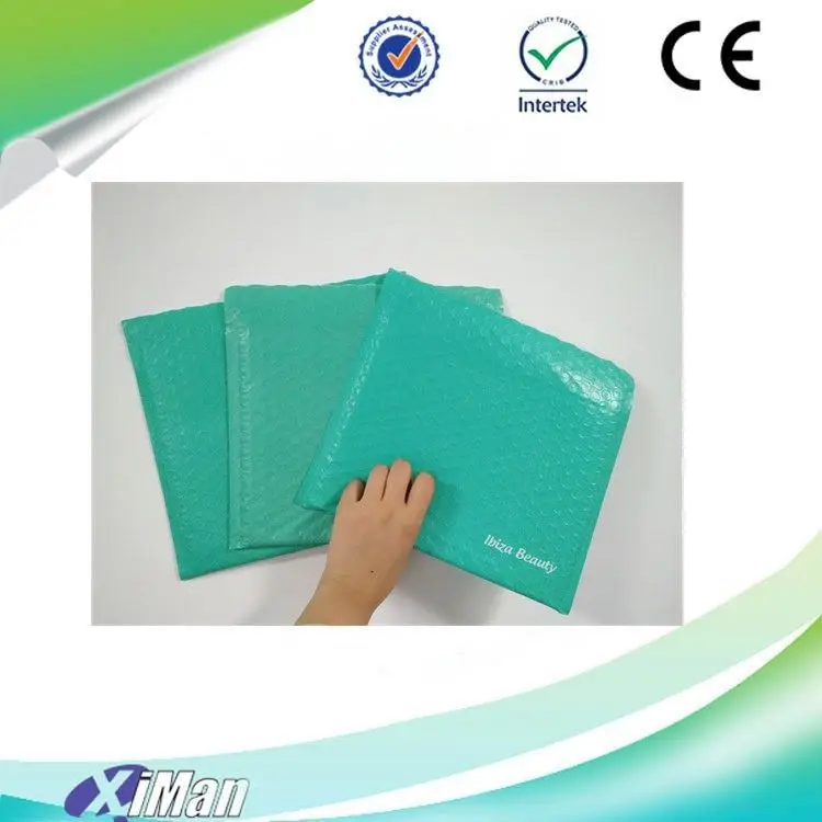 XIMAN best selling gifts Custom Design Bubble Mailers blue bubble wrap envelope