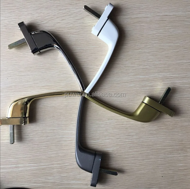 Золотая оконная ручка, серебряная оконная ручка из алюминиевого сплава UPVC, оконная ручка 90110136