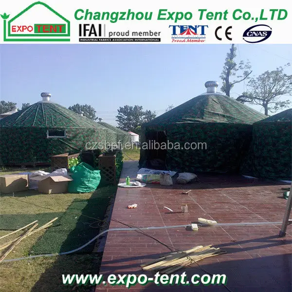 Camouflage Yurt tent